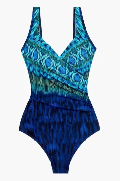 Alhambra Het Is Een Wikkelbadpak Uit Een Stuk