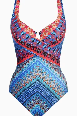 Casablanca Criss Cross Escape Badpak Uit Een Stuk