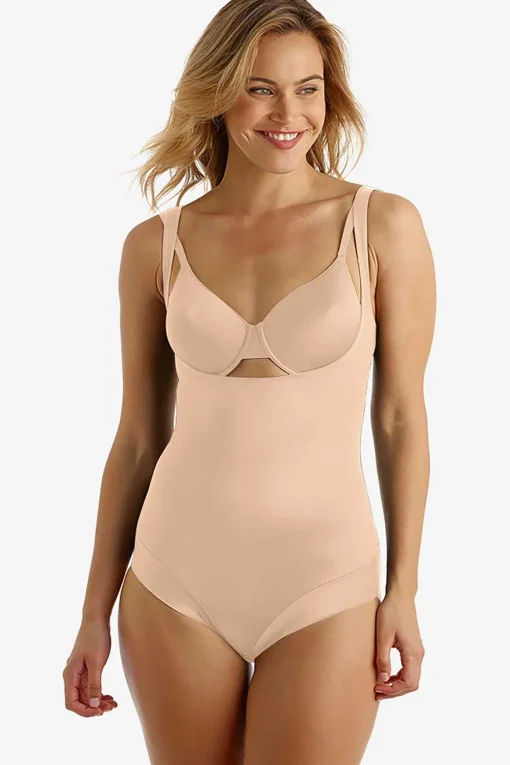 Firm Control Torsette Body Briefer Met "Back Magic"