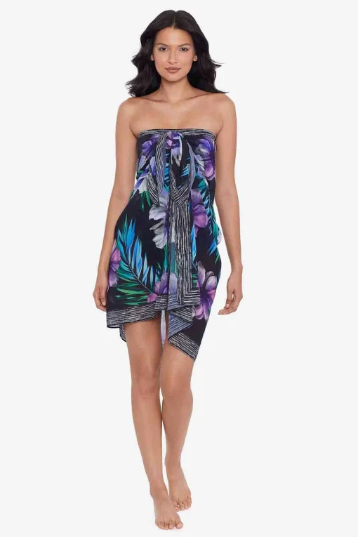 Flora Aura Sjaal Pareo Swim Cover Up