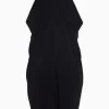 Gedrapeerde Zwem Cover-Up Jurk