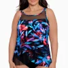 Grote Maat Fuego Floral Mirage Tankinitop