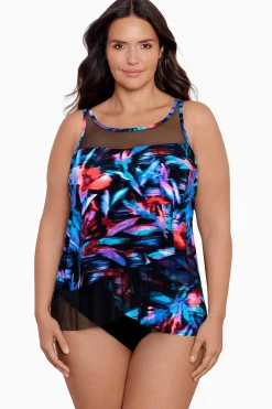 Grote Maat Fuego Floral Mirage Tankinitop