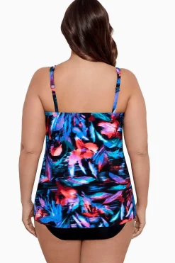 Grote Maat Fuego Floral Mirage Tankinitop