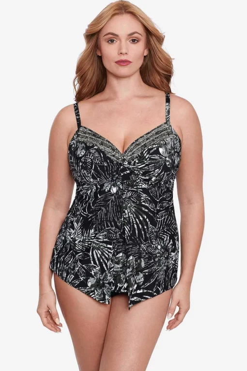 Grote Maat Zahara Love Knot Tankinitop