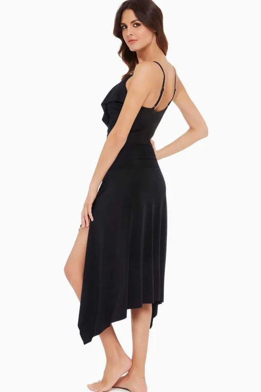 Jersey Zakdoek Converteerbare Rokjurk Swim Cover Up