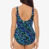 Jewels Of The Nile Colorblock Het Is Een Wikkelbadpak Uit Een Stuk