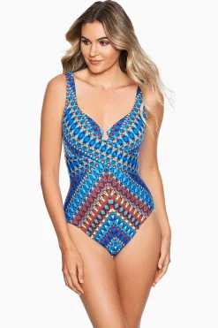 Nepalees Criss Cross Escape Zwempak Uit Een Stuk