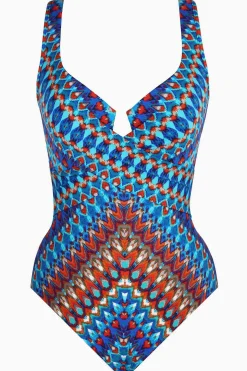 Nepalees Criss Cross Escape Zwempak Uit Een Stuk