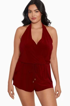 Plus Size Bianca Eendelig Romperbadpak