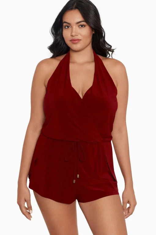 Plus Size Bianca Eendelig Romperbadpak
