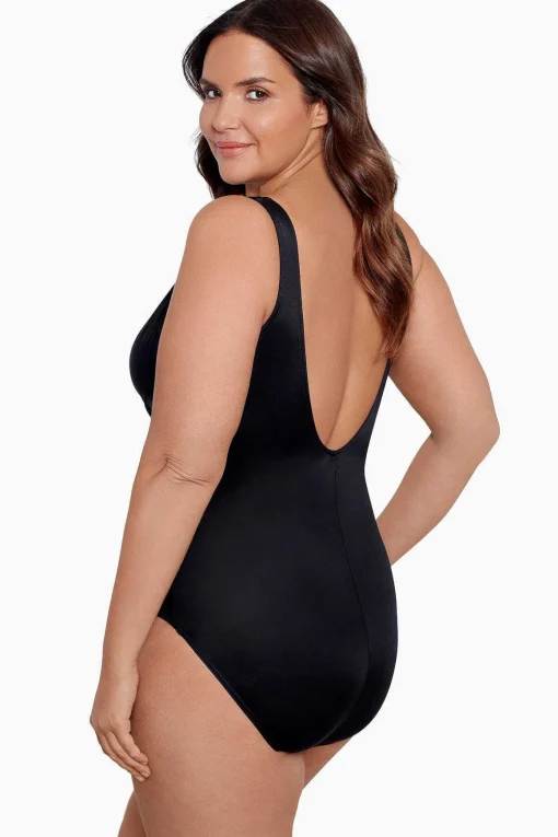 Plus Size Crossover Badpak Uit Een Stuk