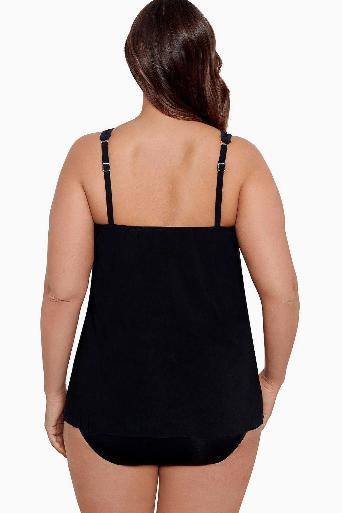 Plus Size Illusionisten Mirage Tankinitop Met Beugel