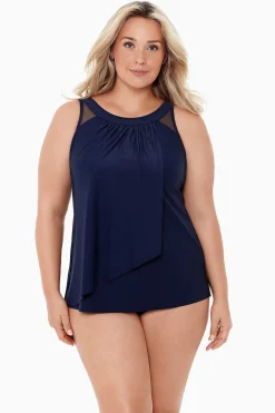 Plus Size Illusionisten Ursula Tankinitop Met Beugel