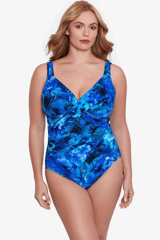 Plus Size Sous Marine Revele Badpak Uit Een Stuk