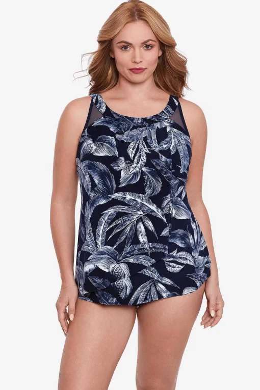Plus Size Tropica Toile Ursula Tankinitop