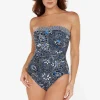 Provenace D'Ur Avanti Bandeau-Badpak Met Lang Torso Uit Een Stuk