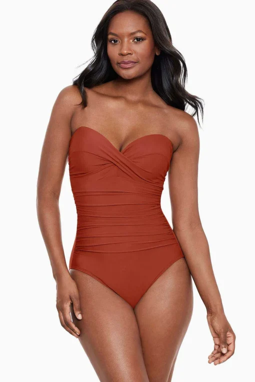 Rock Solid Madrid Bandeau-Badpak Uit Een Stuk