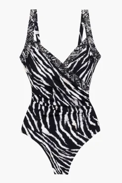 Tigre Sombre Sanibel Zwempak Uit Een Stuk