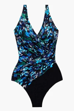 Verfijnd Oceanus Zwempak Uit Een Stuk