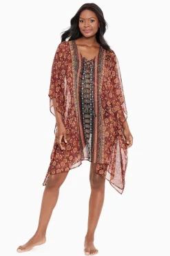 Zwina Kaftan Swim Cover Up
