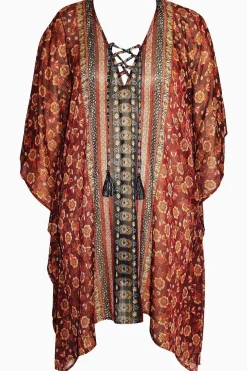 Zwina Kaftan Swim Cover Up
