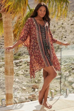 Zwina Kaftan Swim Cover Up